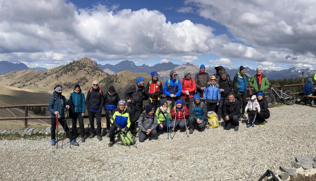 A spasso con Luisa al rifugio Parafulmine