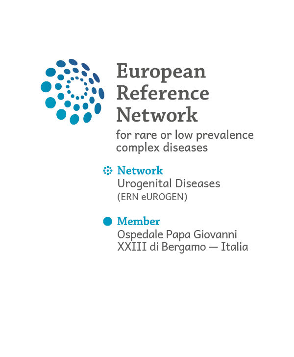 Siamo parte della rete europea delle malattie rare (ERN - eUROGEN)