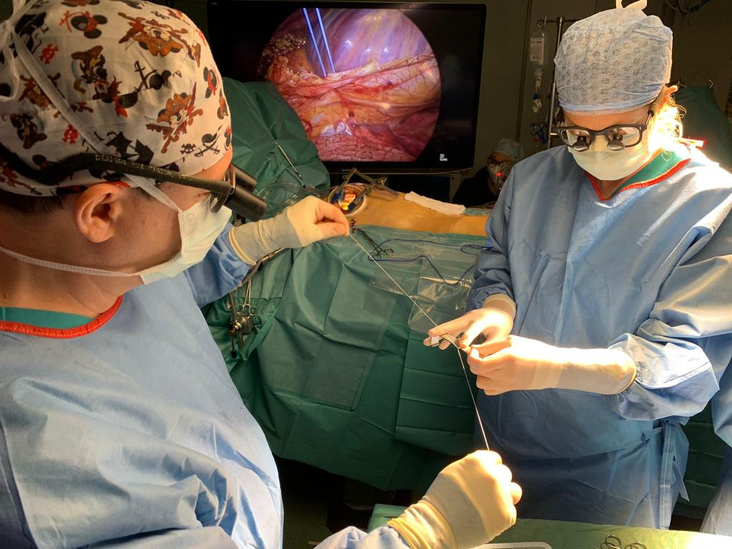 Cardiochirurgia mini-invasiva per via transascellare
