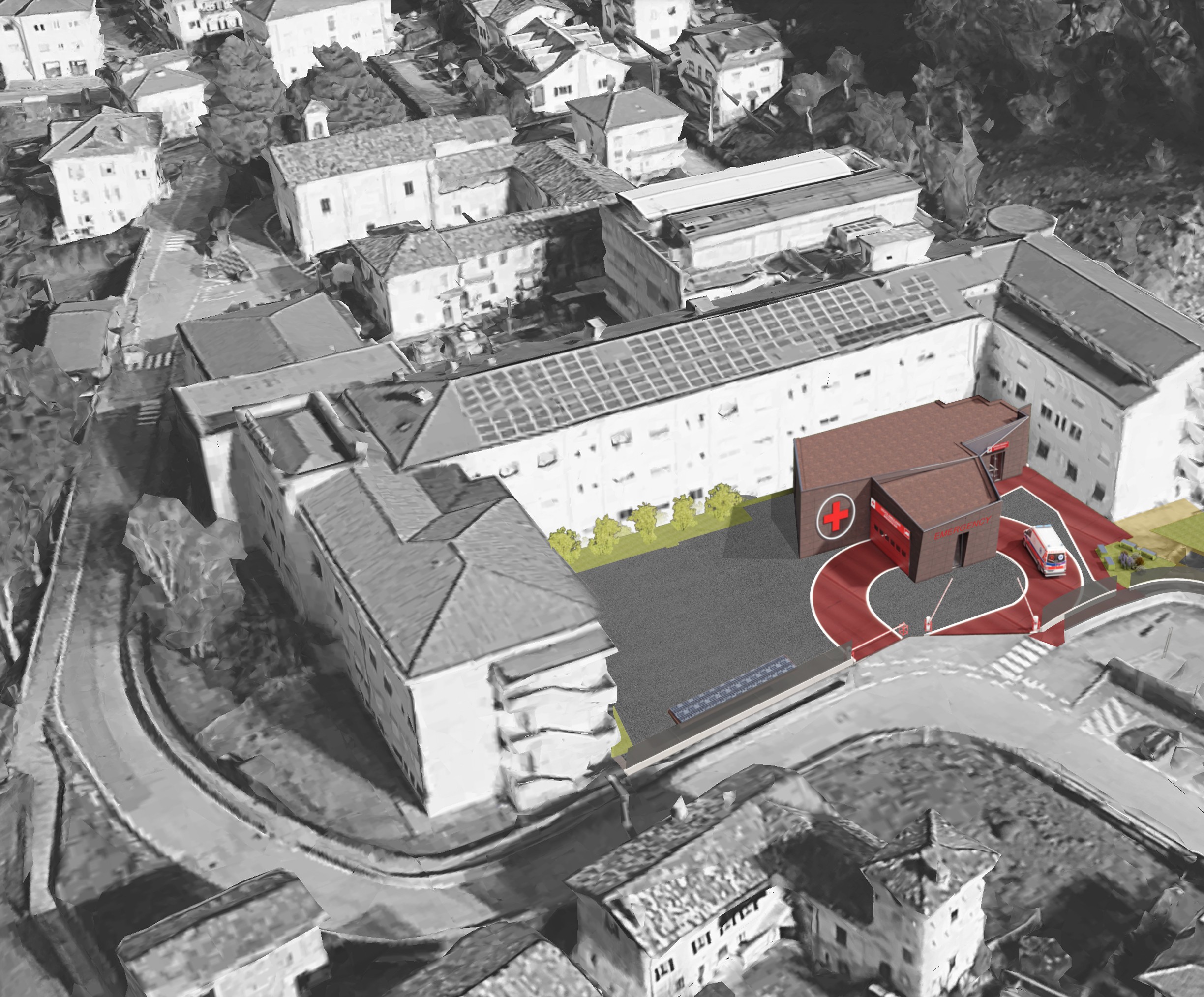 Progetto nuovo PS Ospedale di San Giovanni Bianco