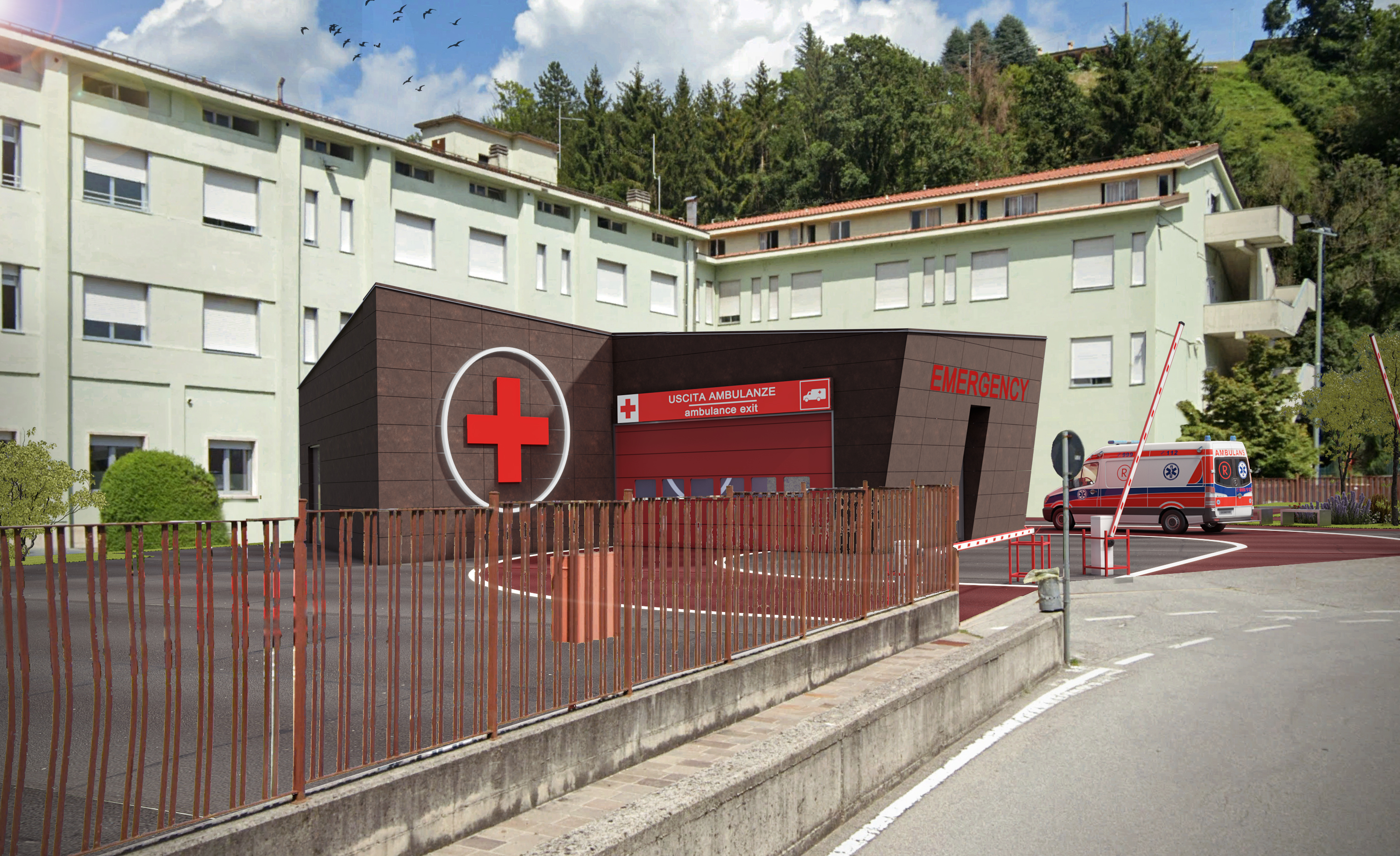 Come sarà il Pronto soccorso dell'Ospedale di San Giovanni Bianco