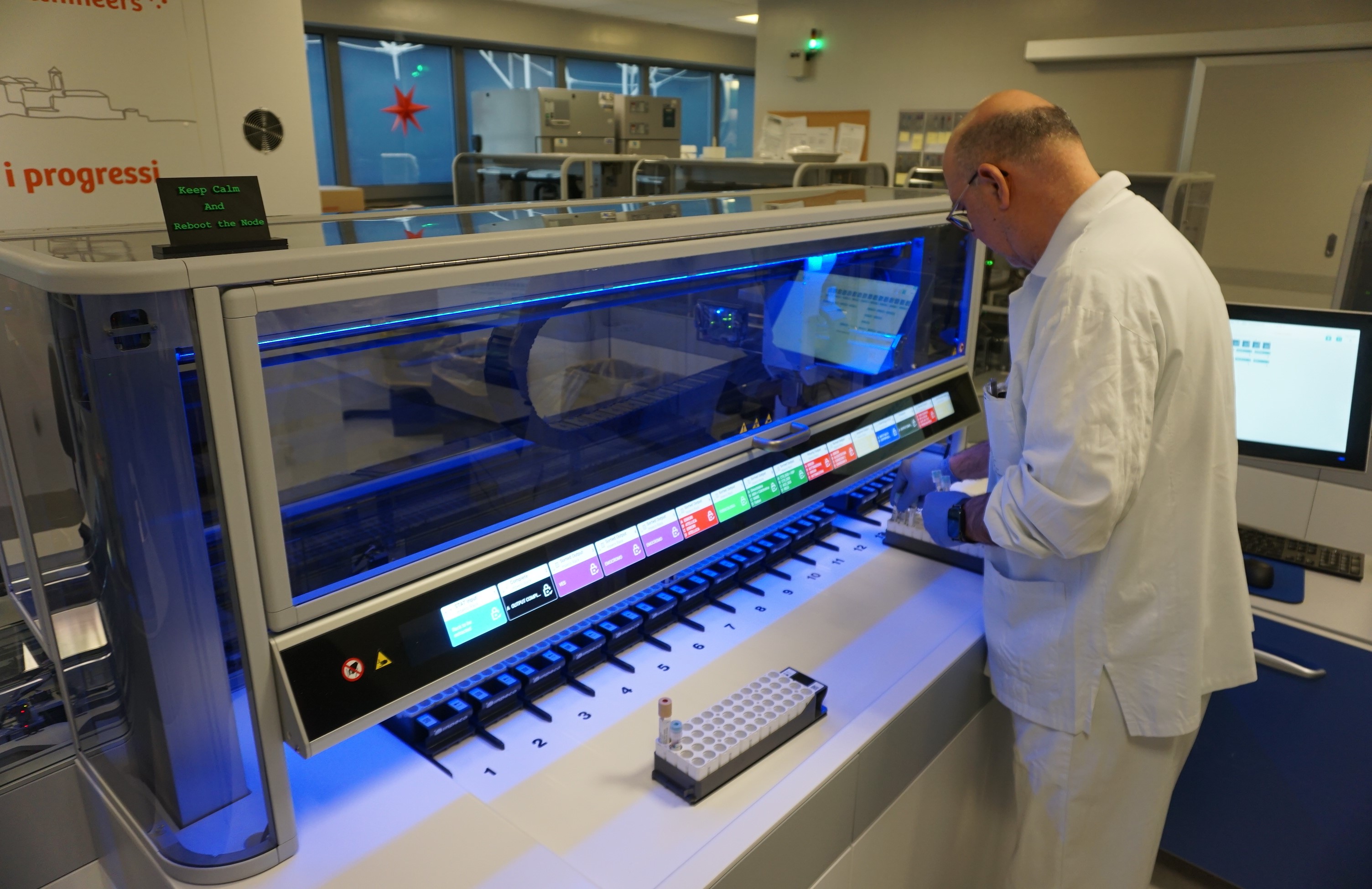 Laboratorio patologia clinica