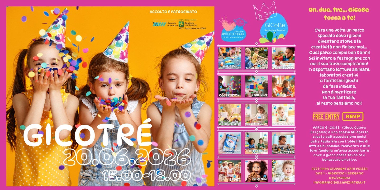 Terzo compleanno GicoBe